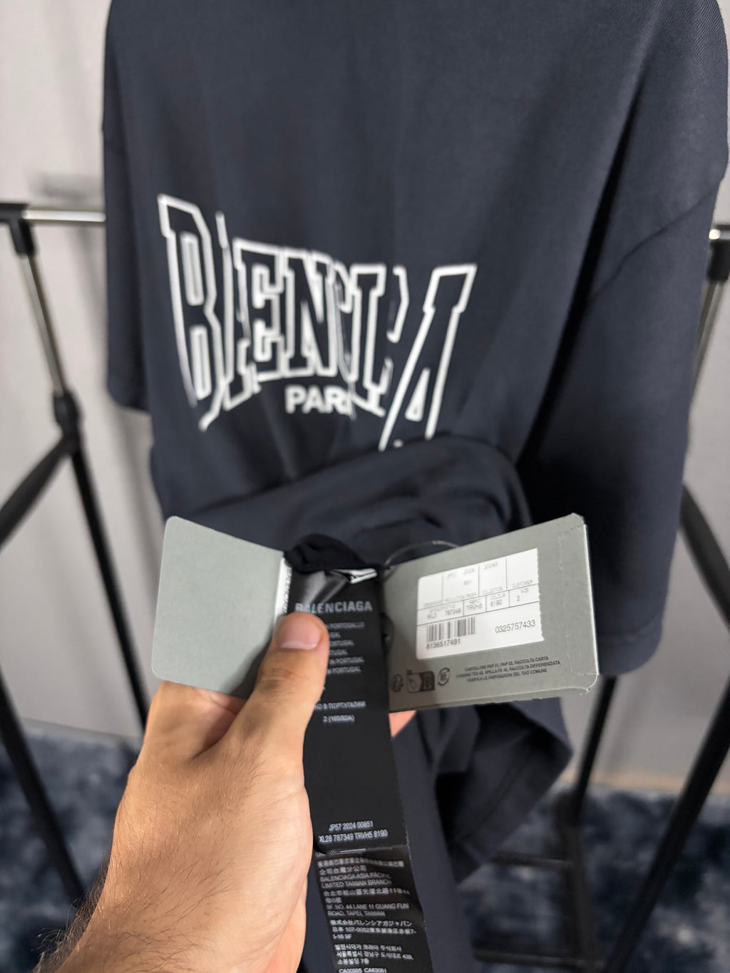 Camiseta Balenciaga Premium