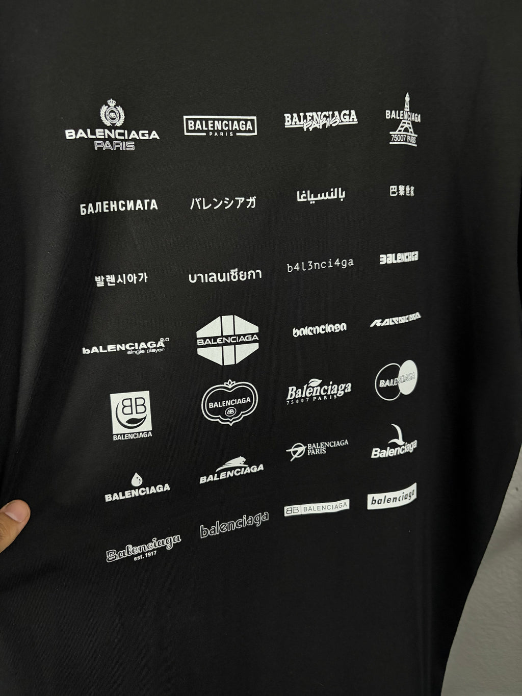 Camiseta Balenciaga Premium