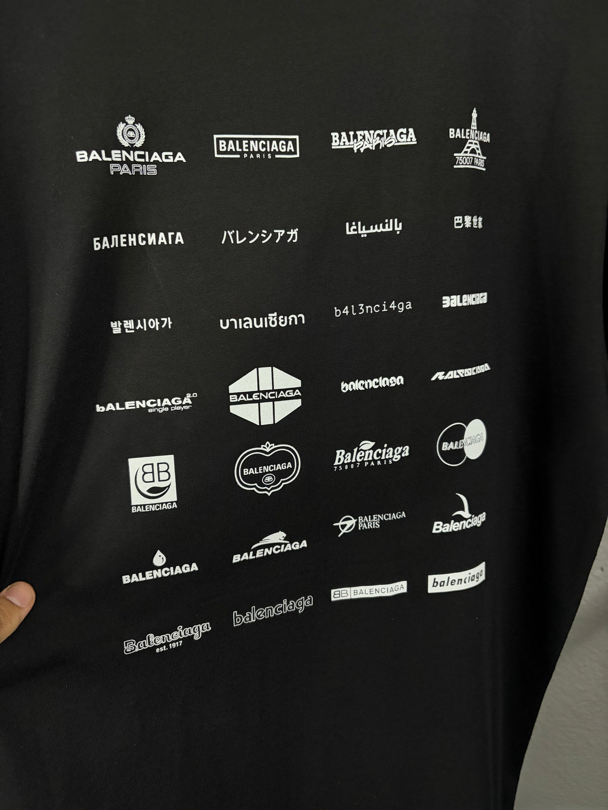 Camiseta Balenciaga Premium